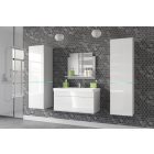 ALIUS 31 MAGASFÉNYŰ FEhér FÜRDŐSZOBA BÚTOR