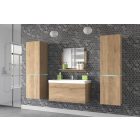 ALIUS 31 SONOMA TÖLGY FÜRDŐSZOBA BÚTOR