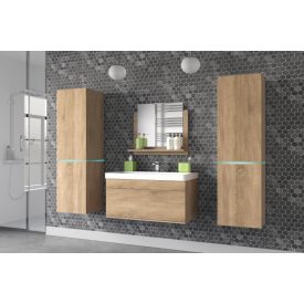 ALIUS 31 SONOMA TÖLGY FÜRDŐSZOBA BÚTOR