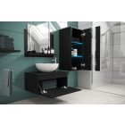 ALIUS 34 MATT FEhér FÜRDŐSZOBA BÚTOR