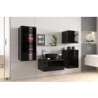 ALIUS 35 MAGASFÉNYŰ FEKETE FÜRDŐSZOBA BÚTOR