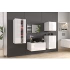 ALIUS 35 MAGASFÉNYŰ FEhér FÜRDŐSZOBA BÚTOR