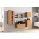 ALIUS 35 arany tölgy FÜRDŐSZOBA BÚTOR