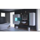 ALIUS 49 MAGASFÉNYŰ FEhér FÜRDŐSZOBA BÚTOR