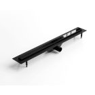ambro D'oro lineáris lefolyó FEKETE FÉNYES borítással 700mm