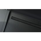 ambro D'oro lineáris lefolyó FEKETE FÉNYES borítással 700mm