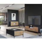 Mylife land nappali bútorszett matt fekete