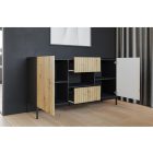 Mylife land nappali bútorszett matt fekete