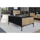 Mylife land nappali bútorszett matt fekete