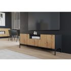 Mylife land nappali bútorszett matt fekete