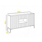 Mylife land nappali bútorszett matt fekete