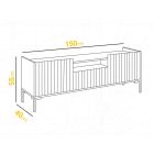 Mylife land nappali bútorszett matt fekete