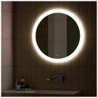 kerek LED-es fürdőszobai tükör 70cm