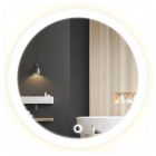 kerek LED-es fürdőszobai tükör 70cm