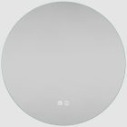 kerek LED-es fürdőszobai tükör fűtési funkcióval 60cm