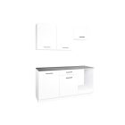 Mylife Lote konyhabútor szett magasfényű fehér (180cm)