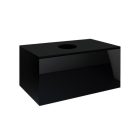 MODE 60 cm-es mosdószekrény fekete- LIKE I, LIKE II.