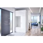 mylife moli 1 előszoba szekrény magasfényű-fehér (120cm)