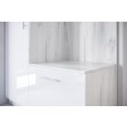 mylife moli 1 előszoba szekrény magasfényű-fehér (120cm)