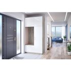 mylife moli 1 előszoba szekrény fényes-szürke (120cm)