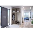 mylife moli 1 előszoba szekrény fényes-szürke (120cm)