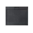 Manveld FEKETE, ULTRA Vékony zuhanytálca + SZIFON 90x90