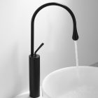 Manveld IKA BLACK MATT fekete mosdó csaptelep