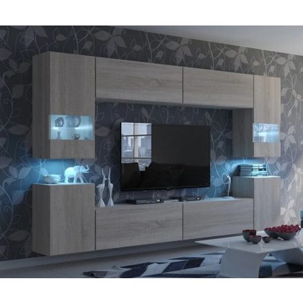 Prince Concept 27 nappali bútor szett sonoma tölgy (240cm)