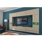 Prince Concept 29 nappali bútor szett SONOMA  tölgy (249cm)