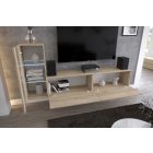 Prince Concept 45 nappali bútor szett magasfényű feKETE (203cm)