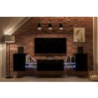 Prince Concept 93 nappali bútor szett matt fehér (226.2cm)