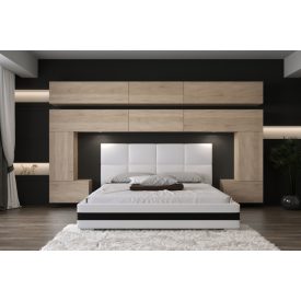 Prince Panama 5 hálószoba bútor sonoma tölgy (323cm)