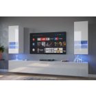 Prince Sezana CONCEPT 21 nappali bútor szett magasfényű fehér (226 cm)