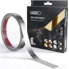  ambro öntapadós díszcsík ezüst matt 10-20mm