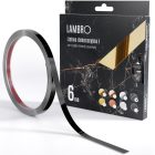  ambro öntapadós díszcsík fekete fényes 10-20mm