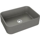 Cres 50 szürke gránit mosdókagyló pultra építhető