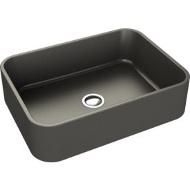 Cres 50 fekete  gránit mosdókagyló pultra építhető