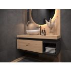 Mylife doka fürdőszoba szekrény, lefkas tölgy