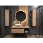 Mylife doka fürdőszoba bútor double, lefkas tölgy