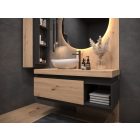 Mylife doka fürdőszoba bútor double, lefkas tölgy