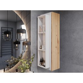 Mylife elis függőleges fürdőszoba szekrény matt fehér