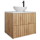 Mylife firy fürdőszoba szekrény arany tölgy (60cm)