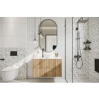 Mylife firy fürdőszoba szekrény arany tölgy (80cm)