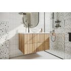 Mylife firy fürdőszoba szekrény arany tölgy (80cm)