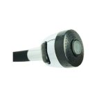 Flexi falra szerelhető konyhai csaptelep fekete