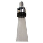 Flexi falra szerelhető konyhai csaptelep fekete