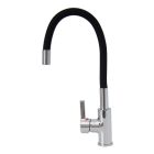 Konyhai csaptelep FLEXI Fekete Rugalmas