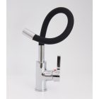 Konyhai csaptelep FLEXI Fekete Rugalmas