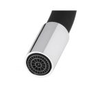 Flexi BOTI falra szerelhető konyhai csaptelep fekete