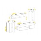 Mylife hiti nappali bútorszett sonoma tölgy